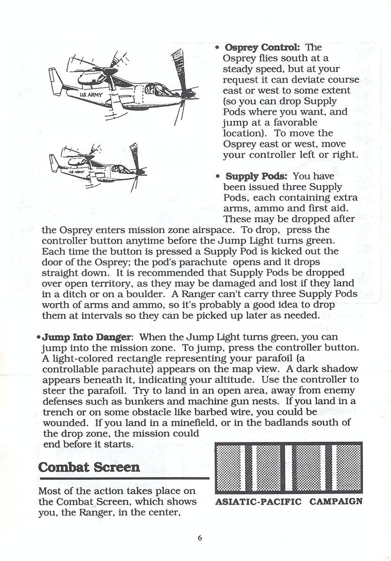 Airborne Ranger manual page 6