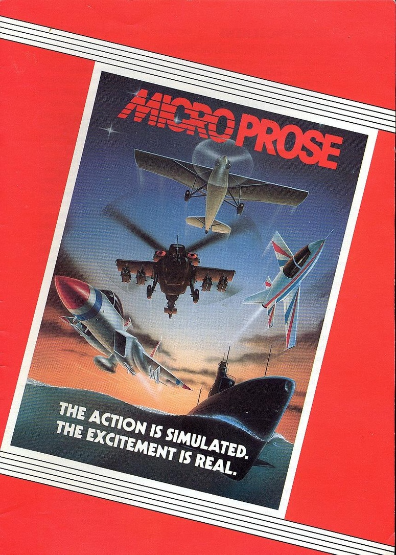 Airborne Ranger microprose catalogue front cover