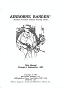 Airborne Ranger manual page ii