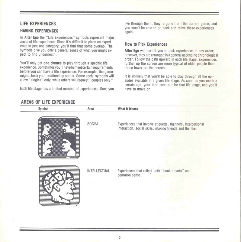 Alter Ego Manual Page 5 