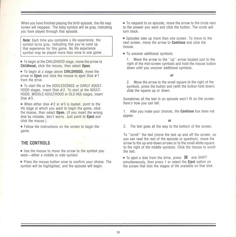 Alter Ego Manual Page 18 
