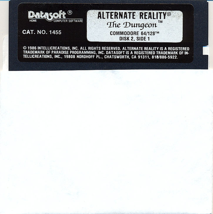 Alternate Reality: The Dungeon disk 2