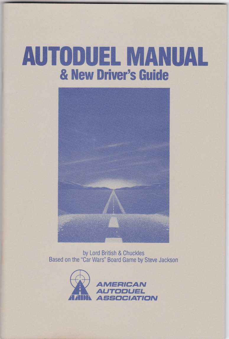 Autoduel manual front cover