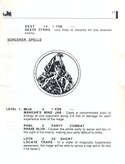 The Bard's Tale manual page 17