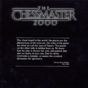 The Chessmaster 2000 manual front cover