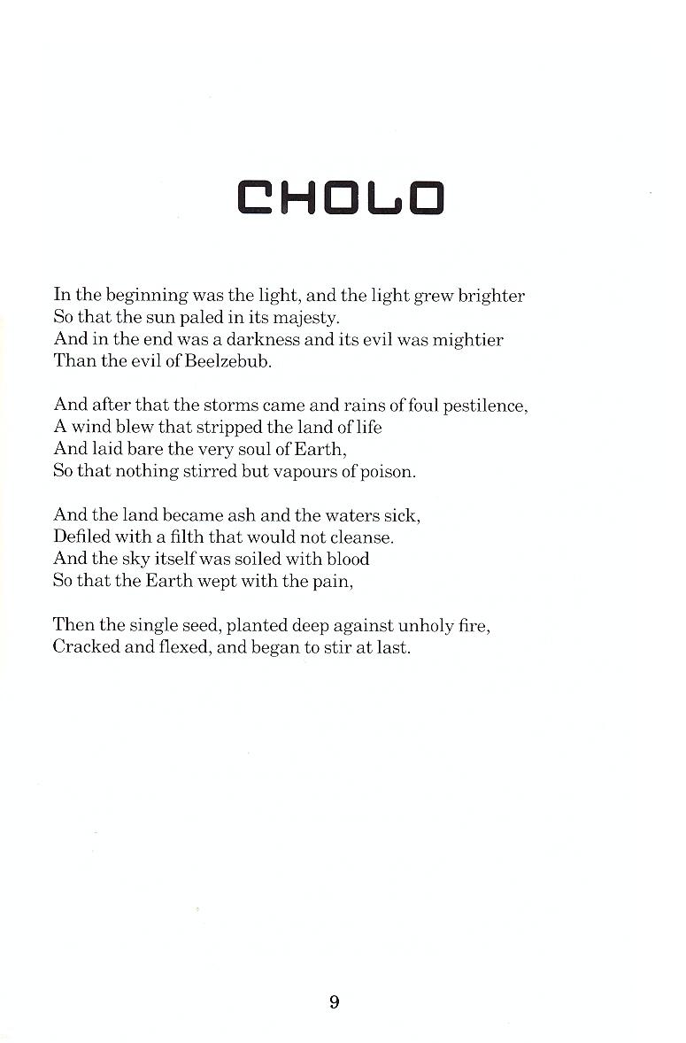 Cholo manual page 9