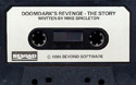 Doomdark's Revenge audio tape