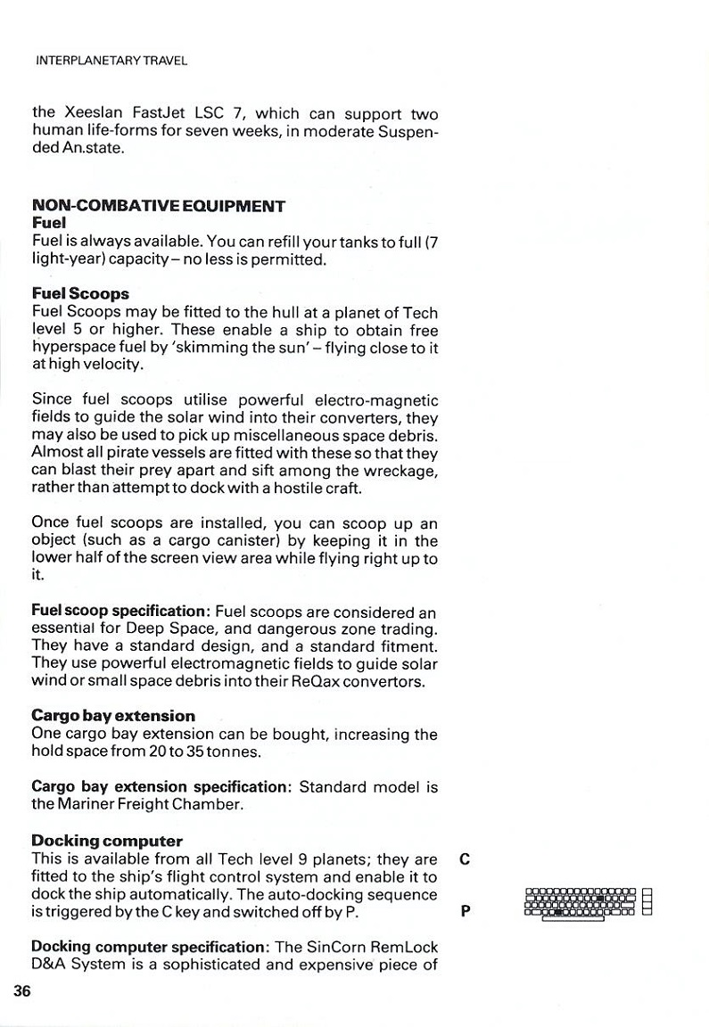 Elite Space Traders Flight Training Manual page 36