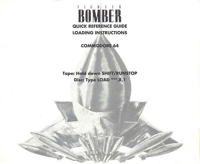 Fighter Bomber quick reference guide page 1
