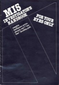 The Fourth Protocol MI5 Investigators Handbook Front Cover