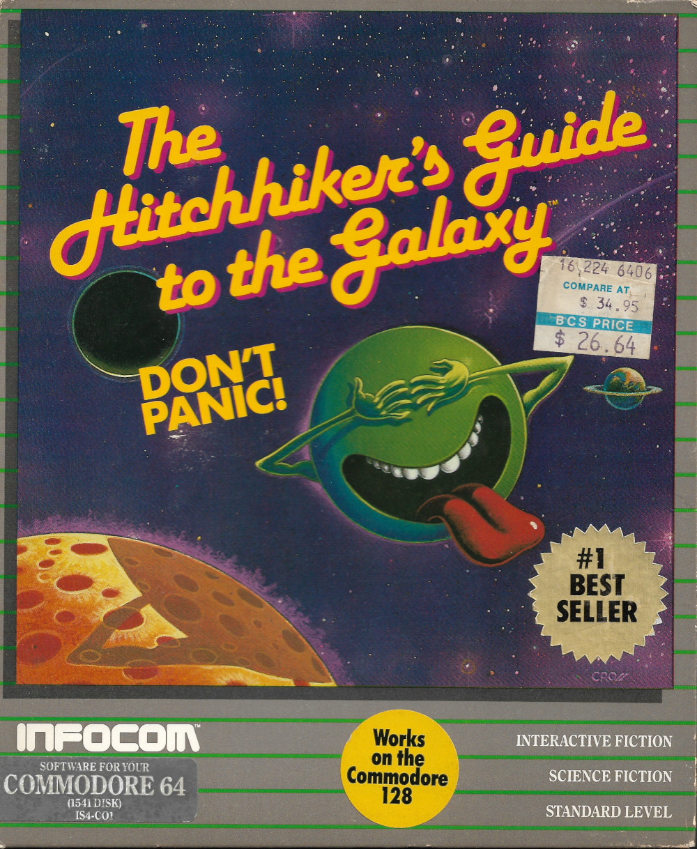 The Hitchhiker's Guide to the Galaxy package front