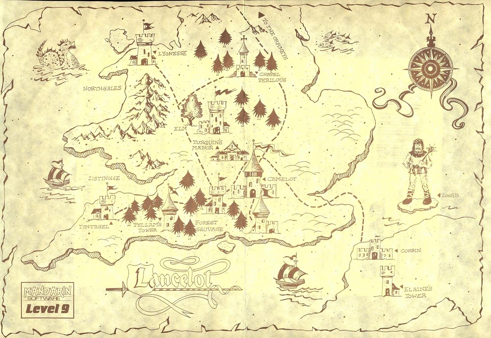 Lancelot map