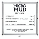 Micro Mud manual page 2