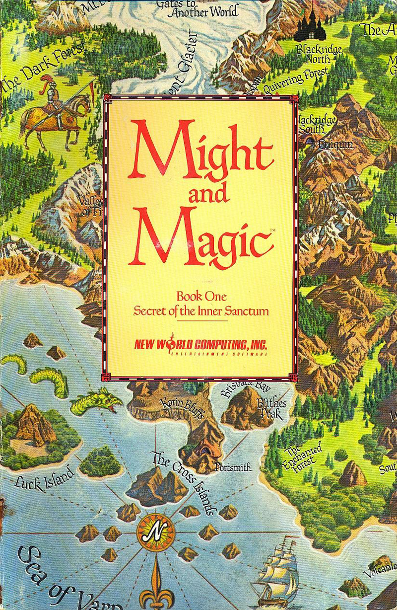 Might and Magic manual front cover