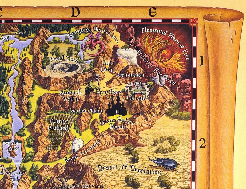 might and magic maps