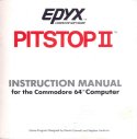 PITSTOP II Manual Front Cover