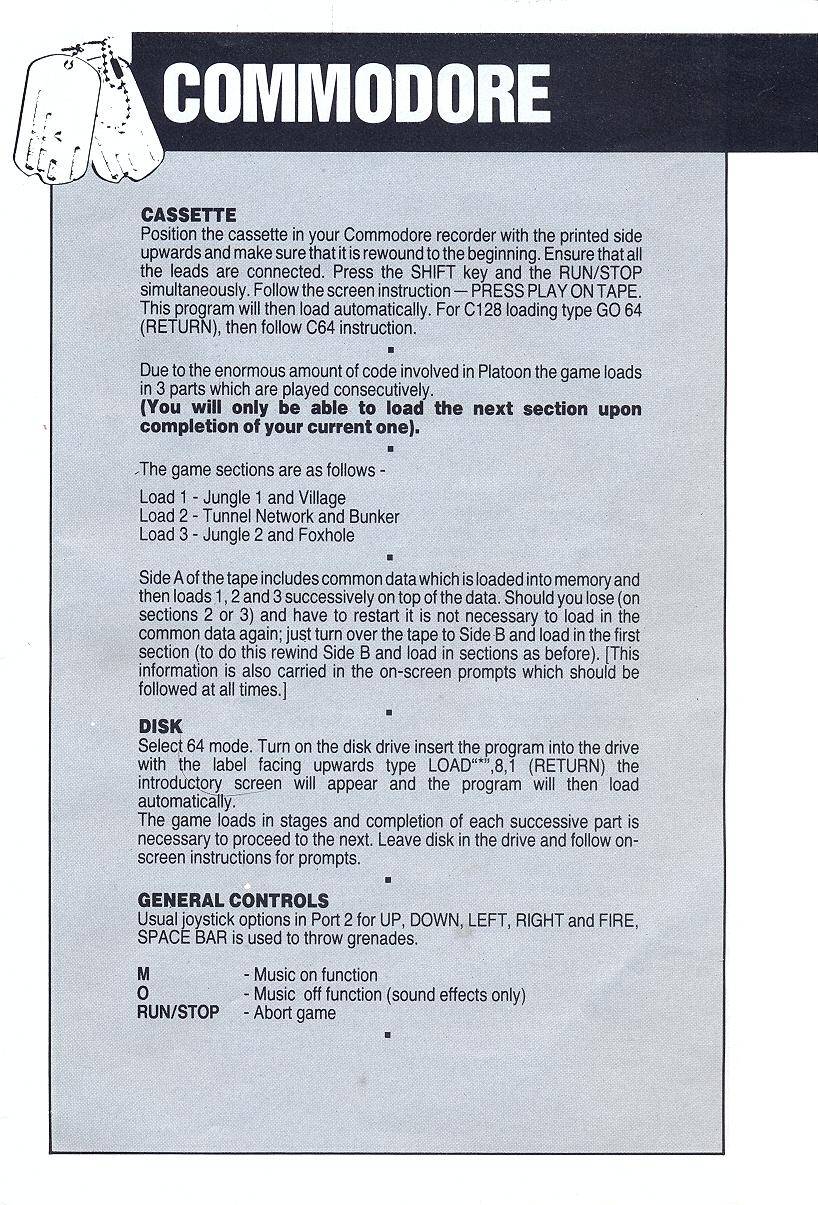 Platoon manual page 3