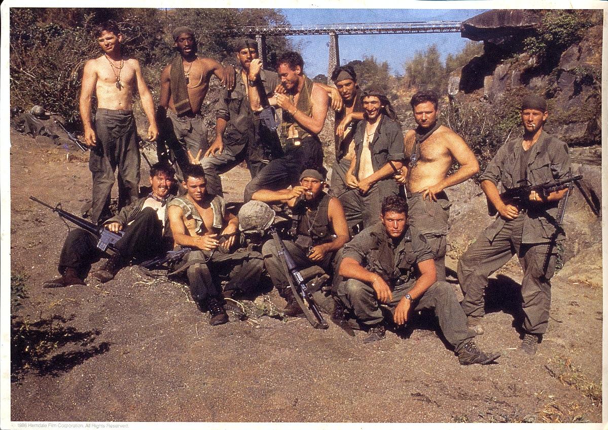 Platoon postcard