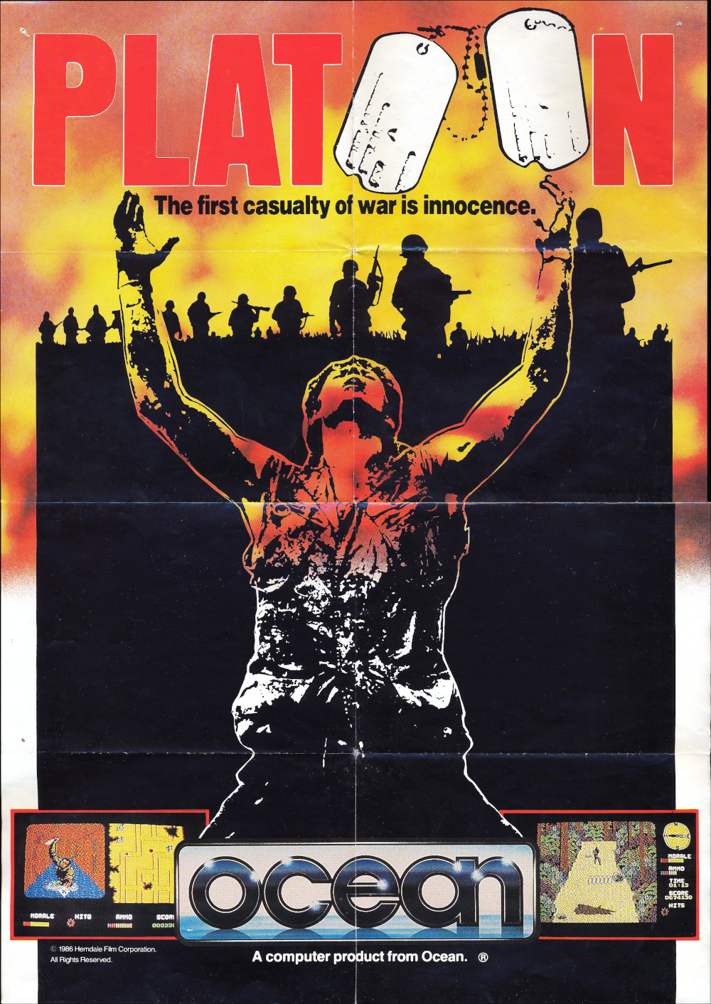 Platoon poster