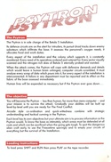Psytron manual page 3