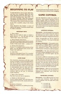 Questron command card page 2