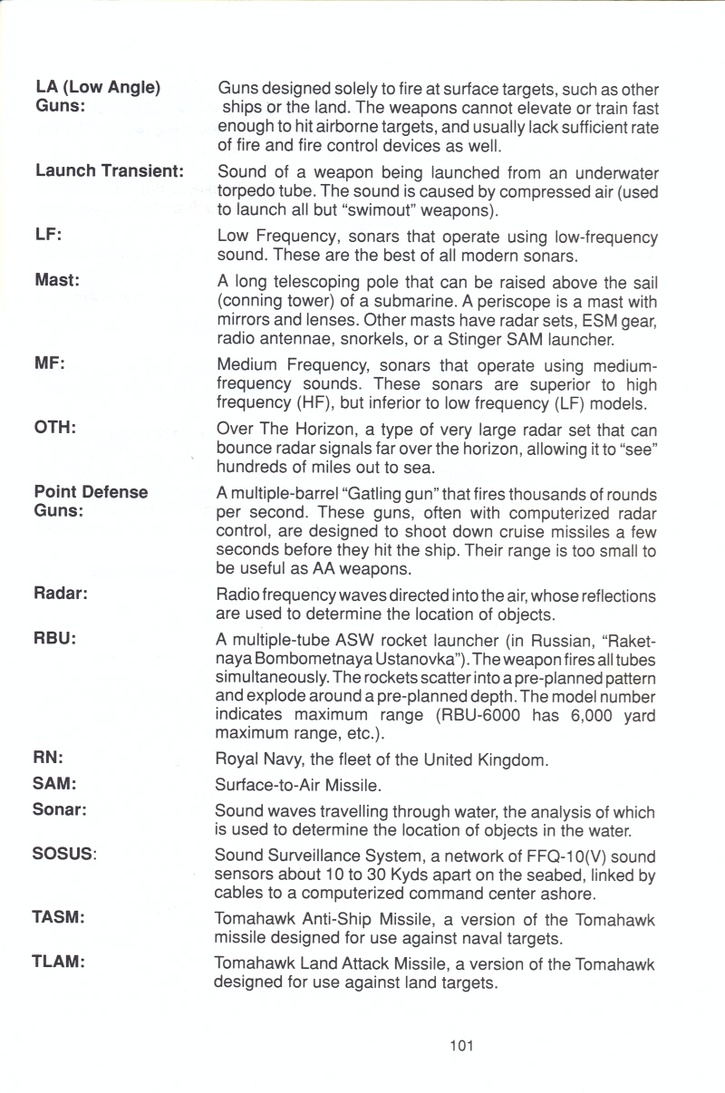 Red Storm Rising combat operations manual page 101