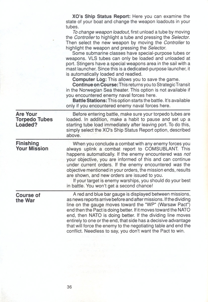 Red Storm Rising combat operations manual page 36