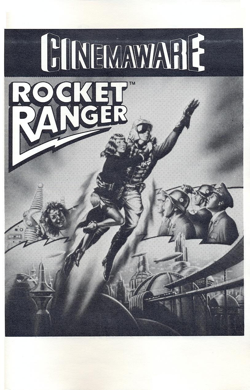 Rocket Ranger manual page 1