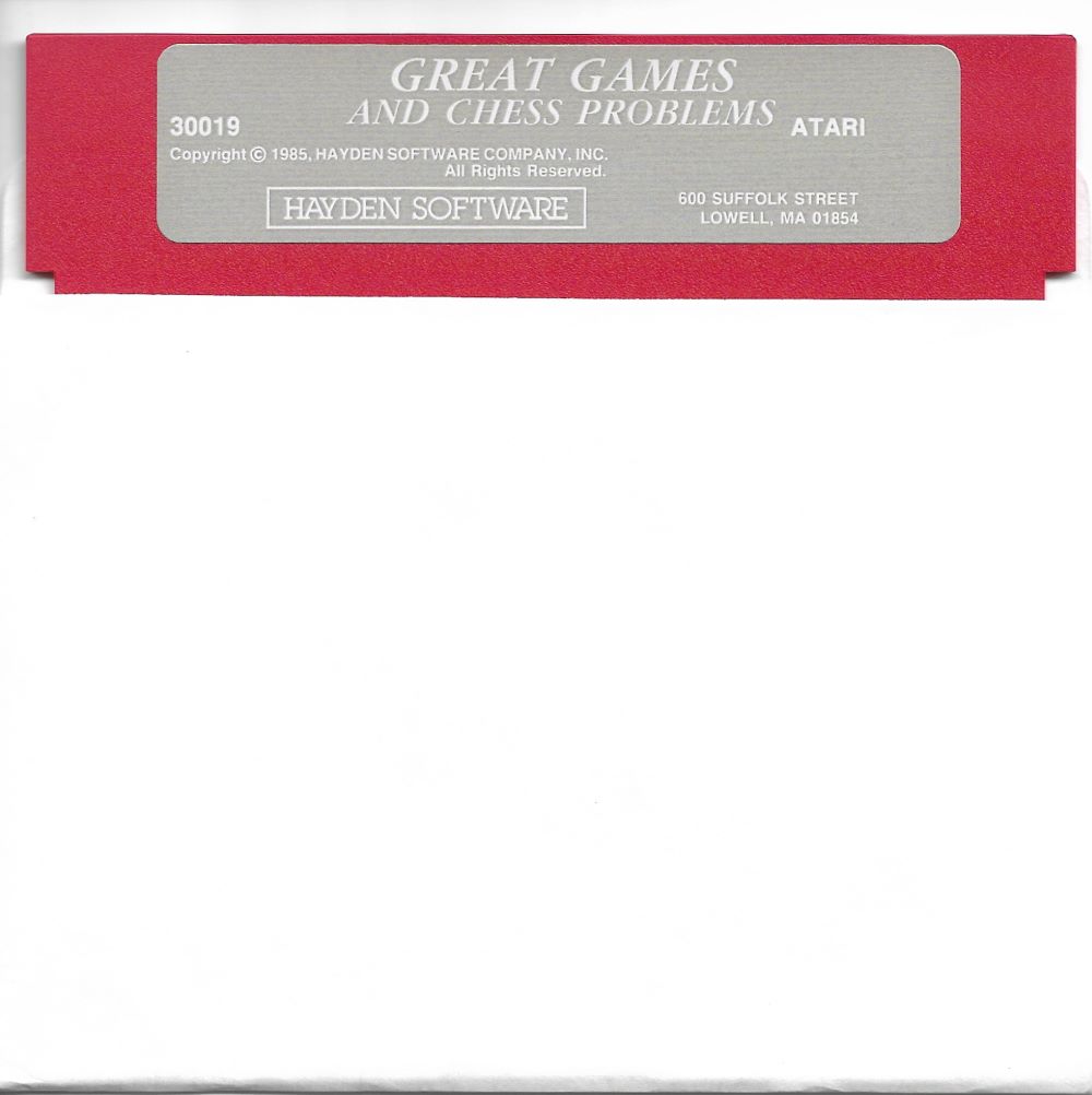 Sargon III great games disk side 1