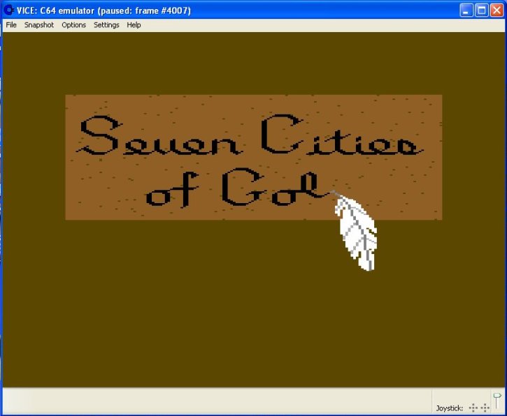 The Seven Cities of Gold Screen Shot 01 