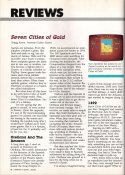 The Seven Cities of Gold COMPUTE!'s Gazette Review: January 1985 Page 1