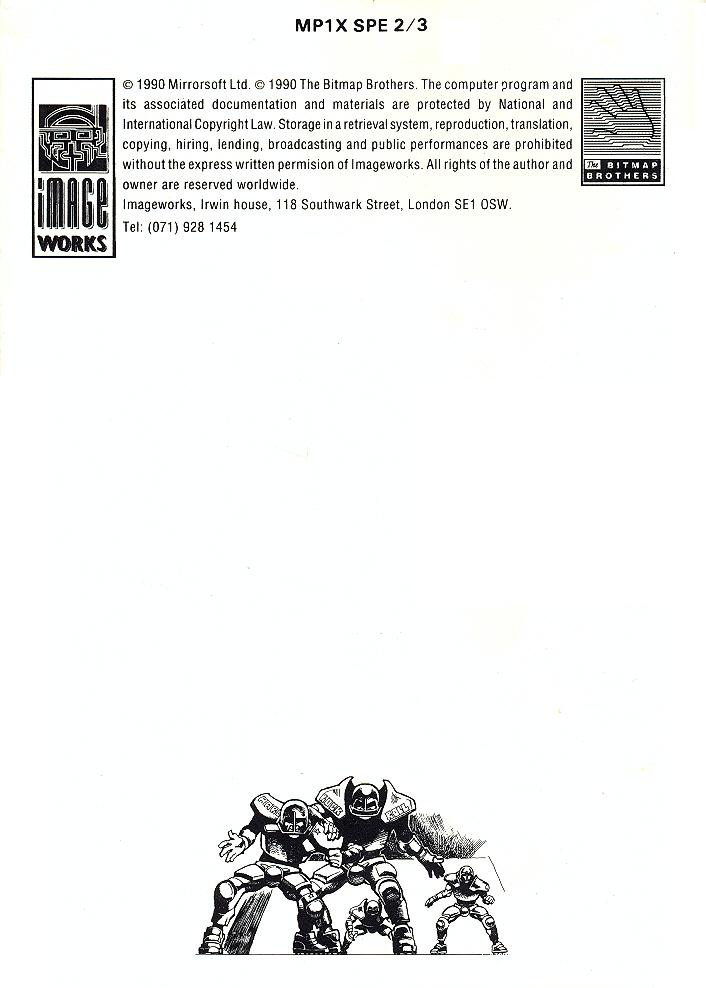 Speedball 2: Brutal Deluxe manual page 21
