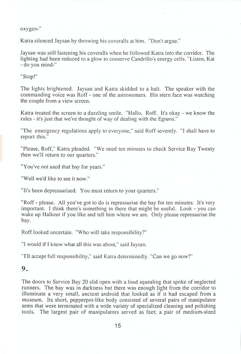 Starglider novella page 15