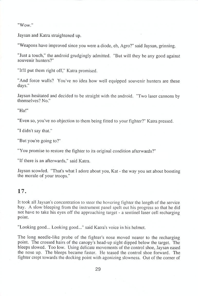 Starglider novella page 29