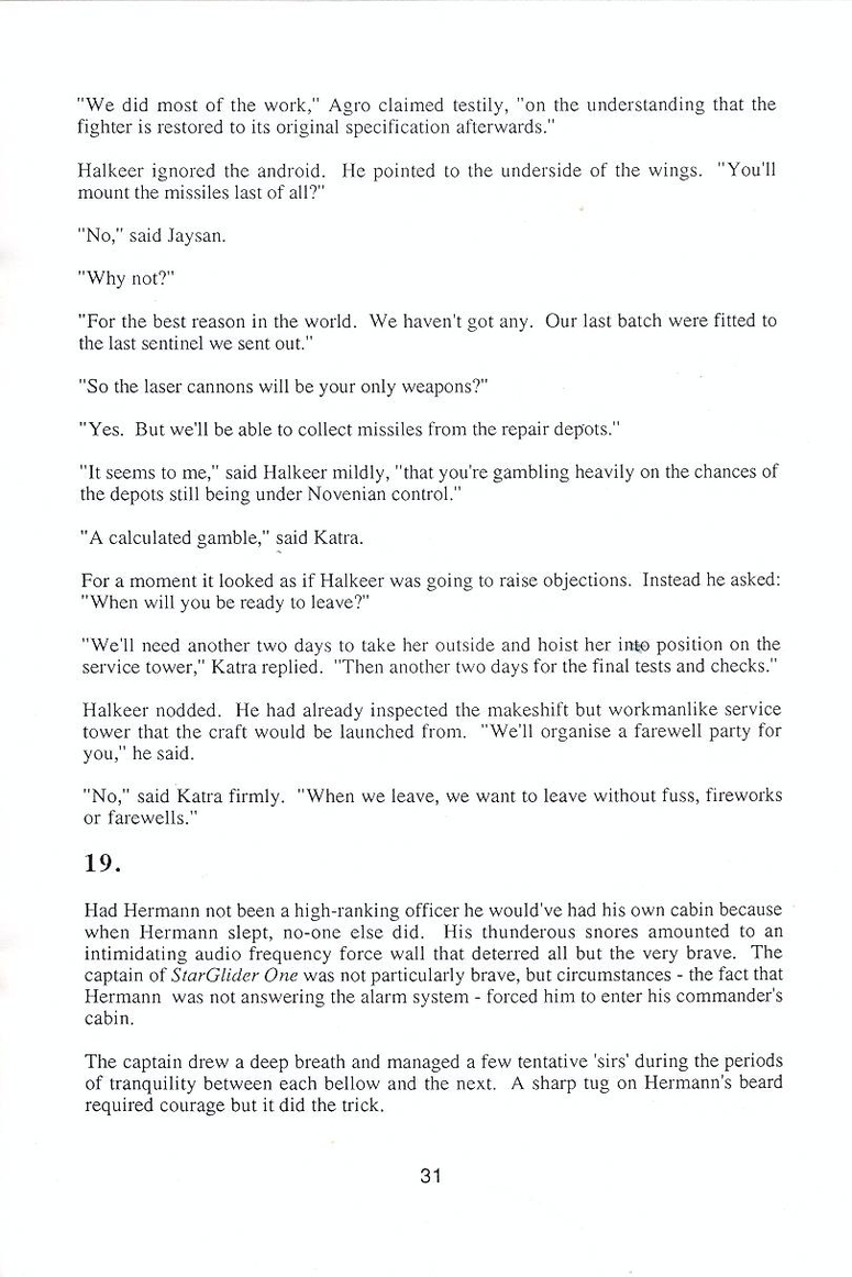 Starglider novella page 31