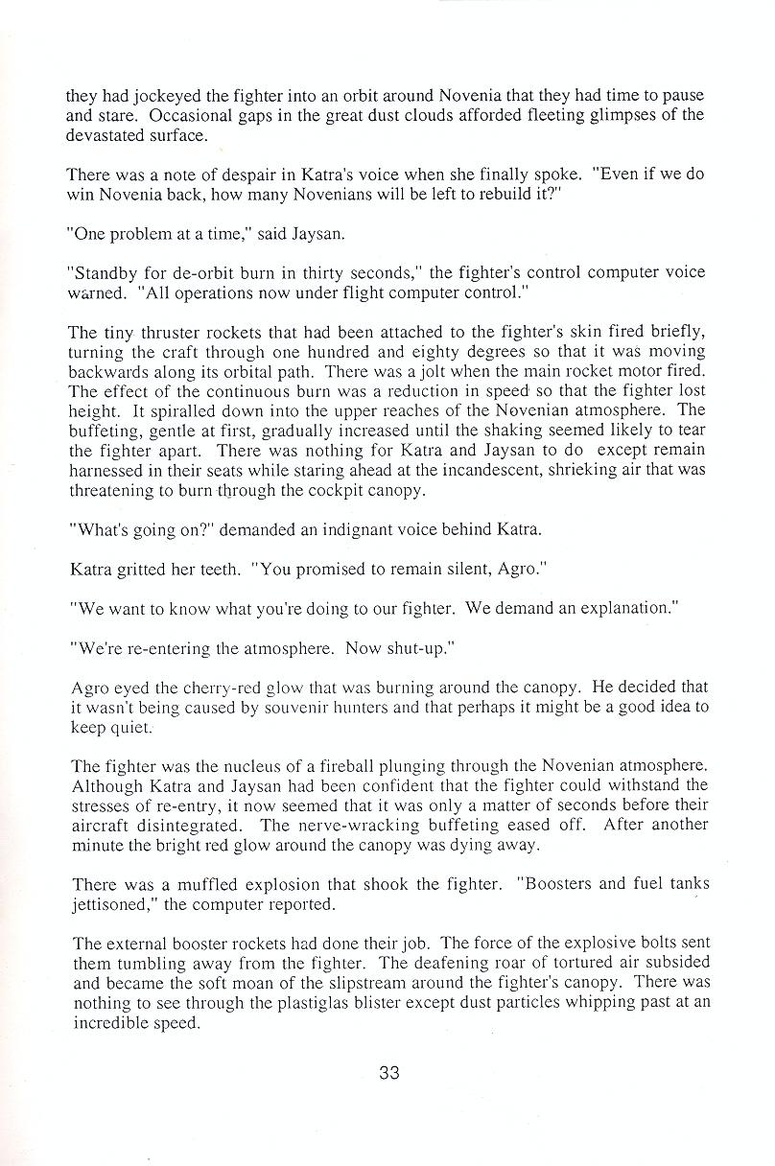 Starglider novella page 33