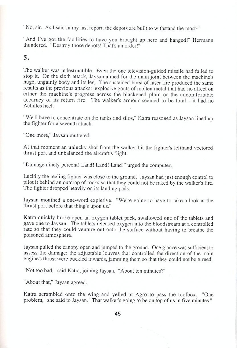Starglider novella page 45