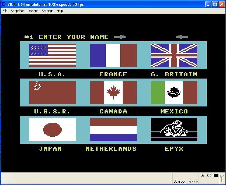 World Games C64 Wiki