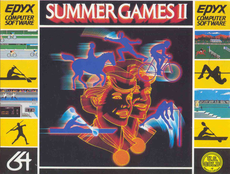Summer Games II Box Front 