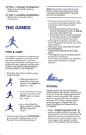 Summer Games II Manual Page 3