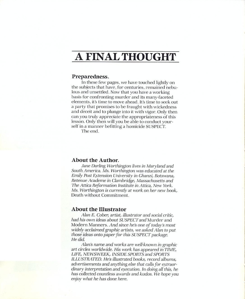 Suspect manual page 8