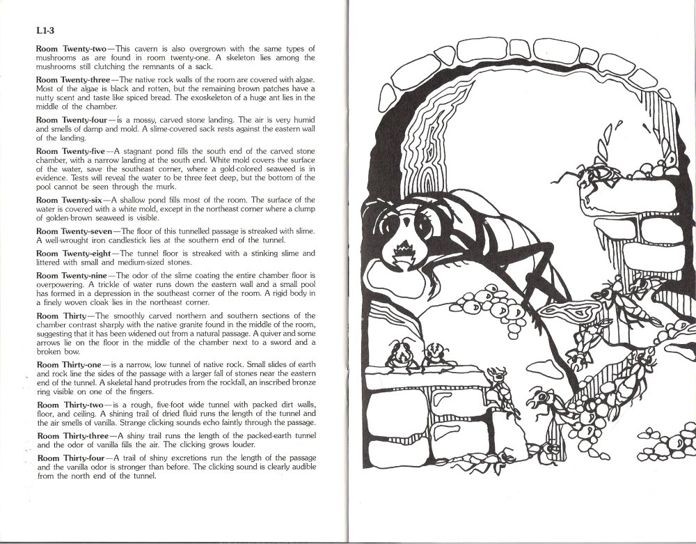 Temple of Apshai Manual Page L1-3 