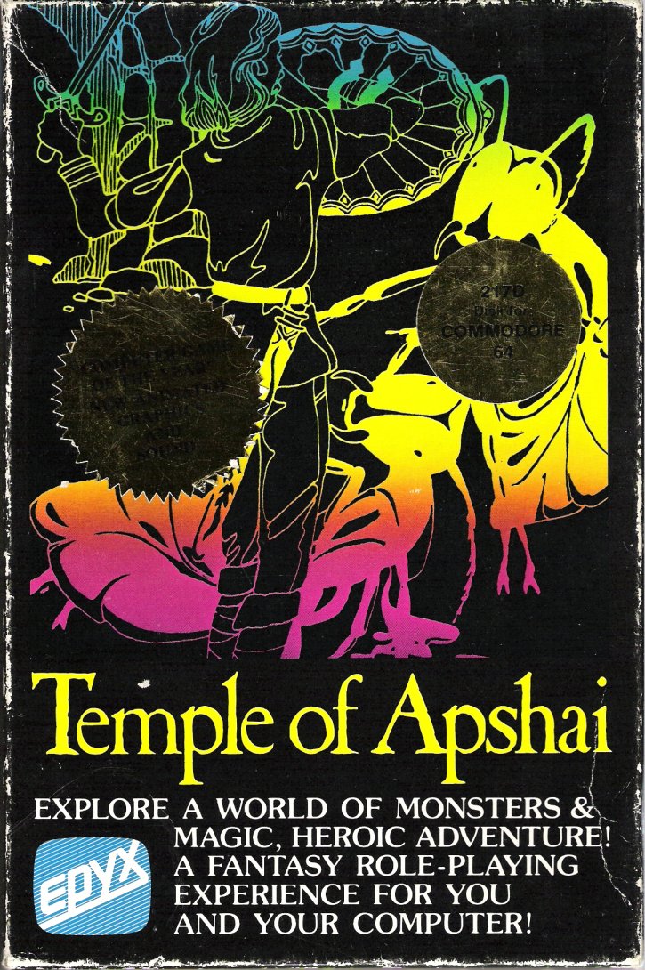 Temple of Apshai Box Front 