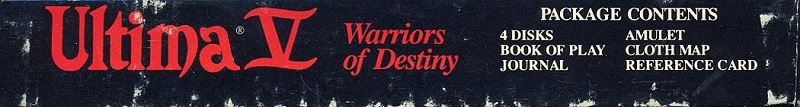 Ultima V: Warriors of Destiny box bottom