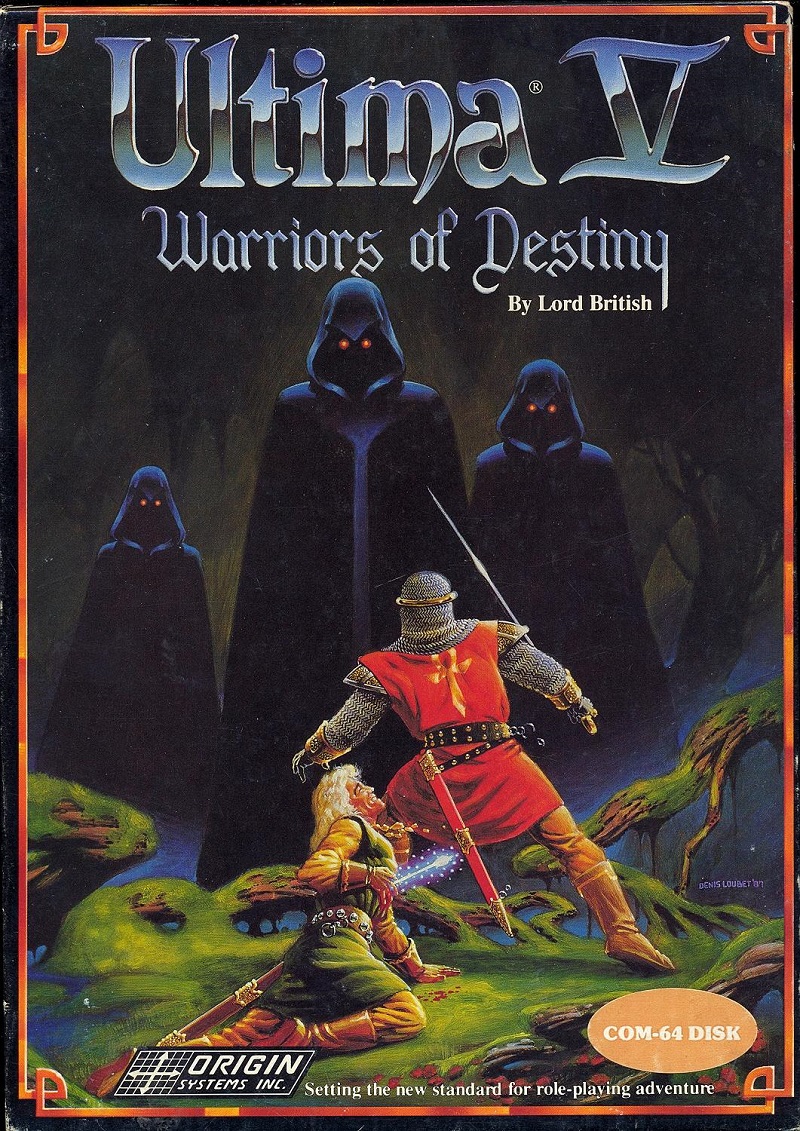 Ultima V: Warriors of Destiny box front