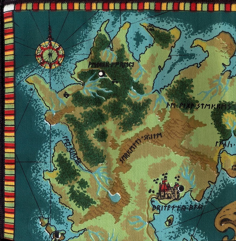 Ultima V: Warriors of Destiny Map top left