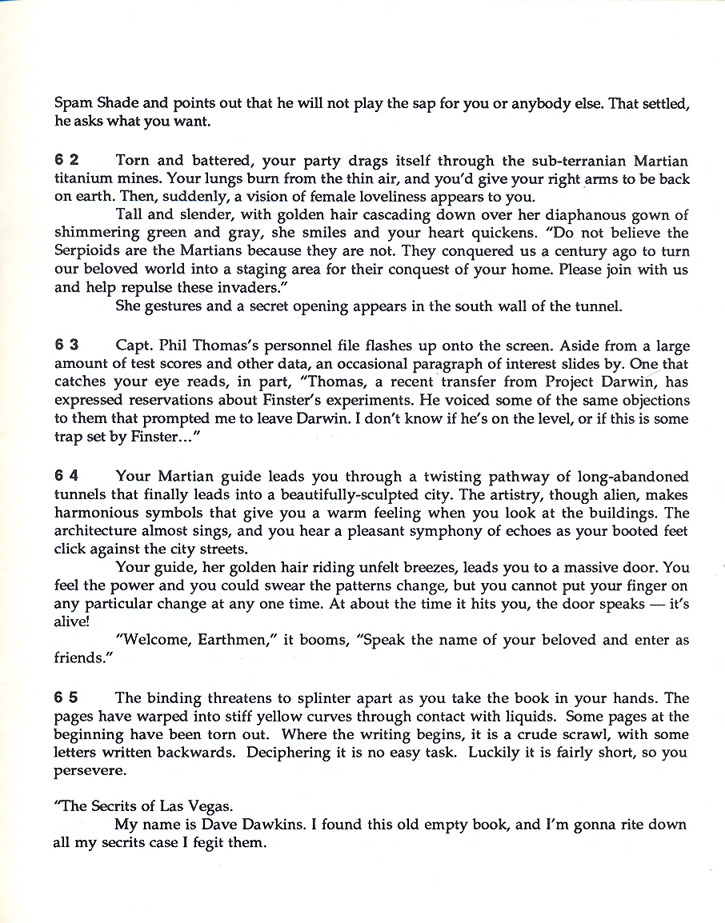 Wasteland Paragraphs page 12