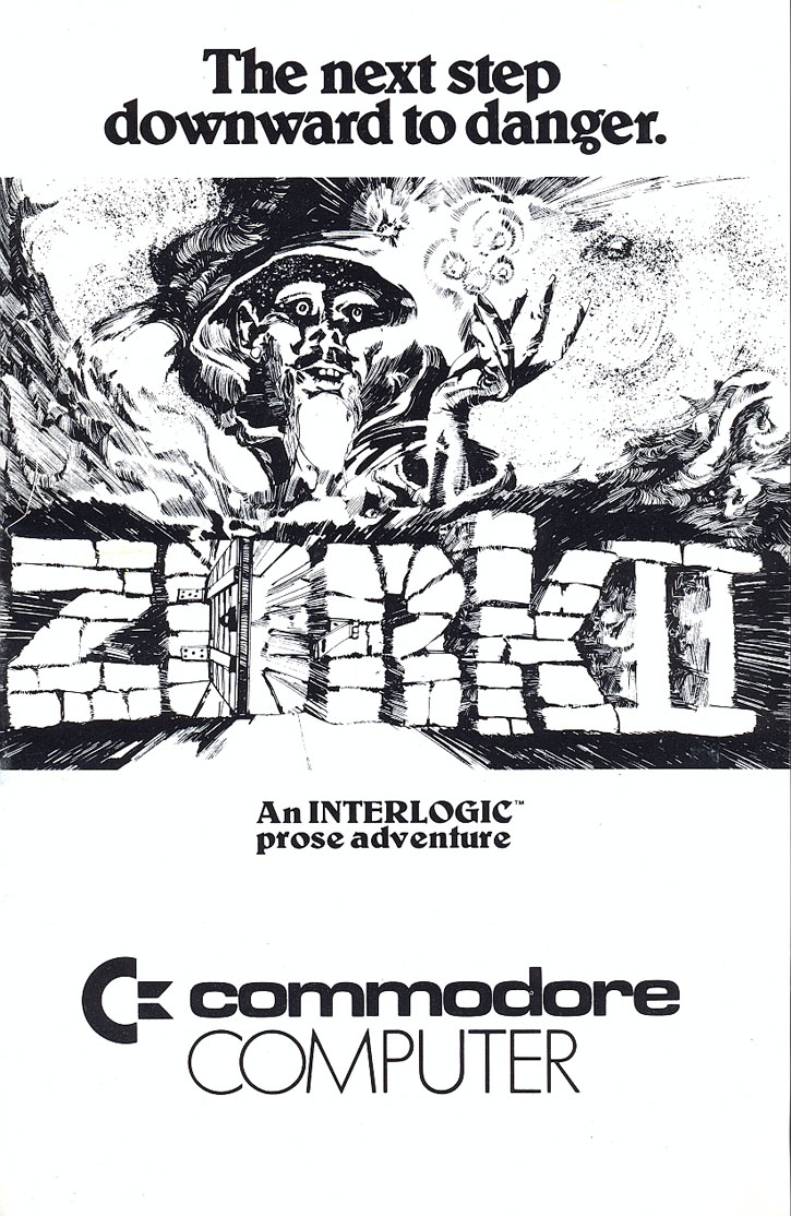 Zork II: The Wizard of Frobozz manual front cover