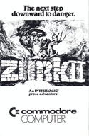 Zork II: The Wizard of Frobozz manual front cover