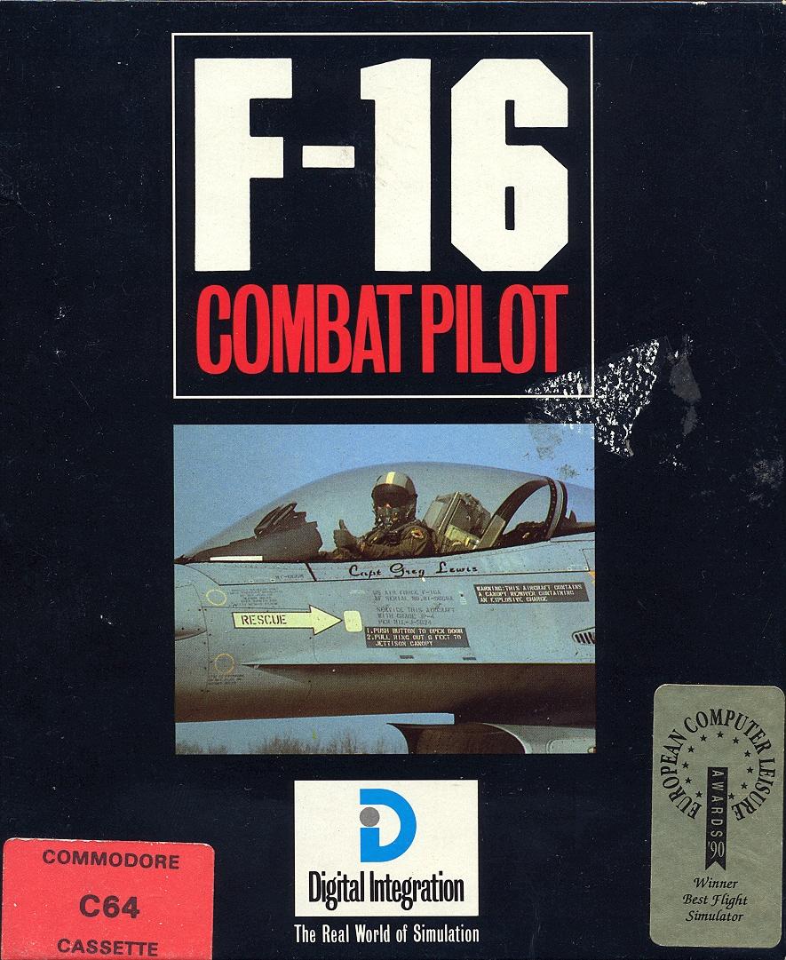F-16 Combat Pilot box front